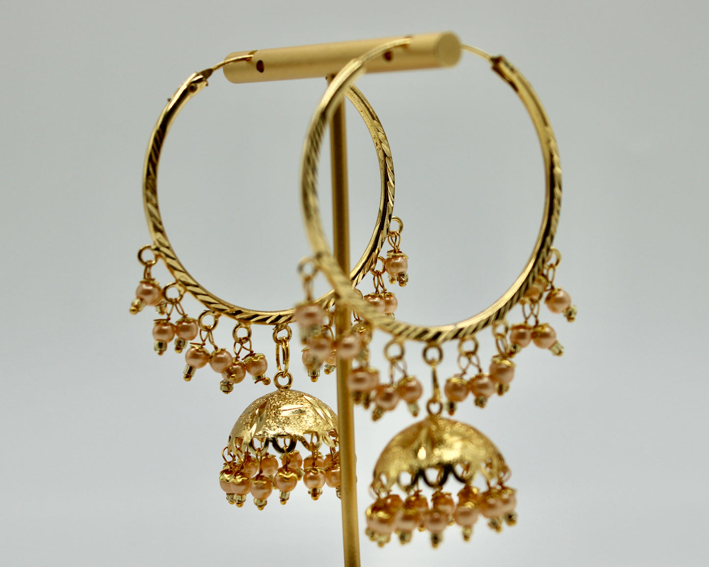 Vintage Baali Jhumka Set - E7012