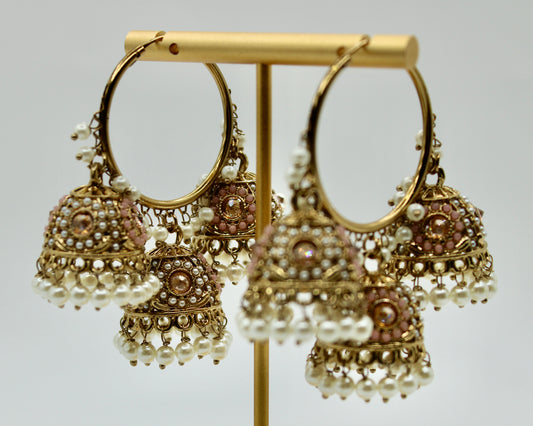 Mini Baali Jhumka Set - E7011