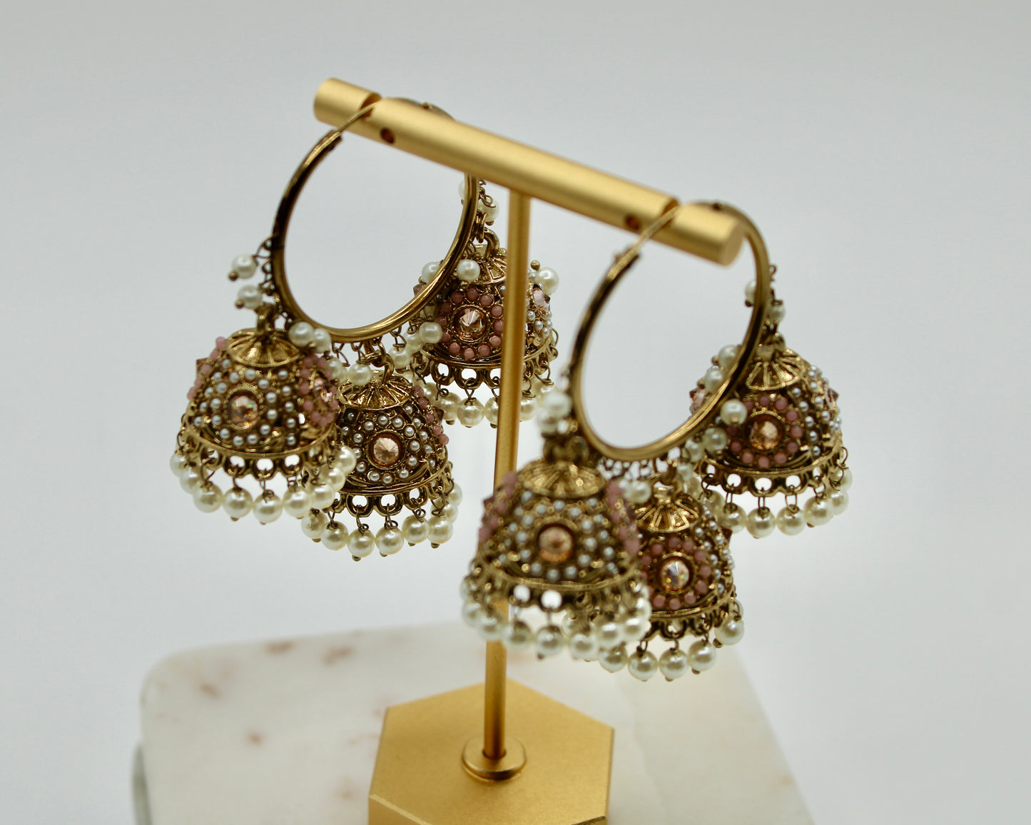 Mini Baali Jhumka Set - E7011