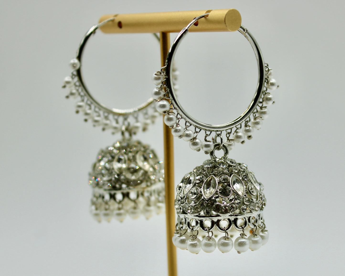 Vintage Baali Jhumka Set - E7010