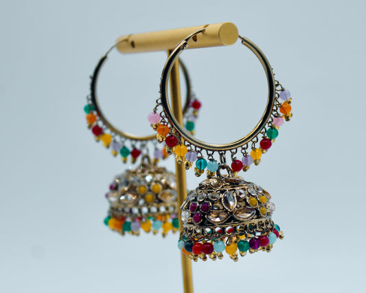 Baali Jhumka Set - E7008