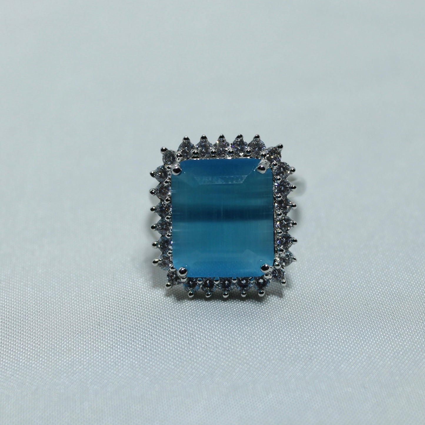 Cubic Zirconia Statement Ring - E802