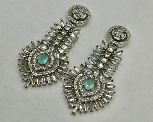 Cubic Zirconia Earrings - E7023