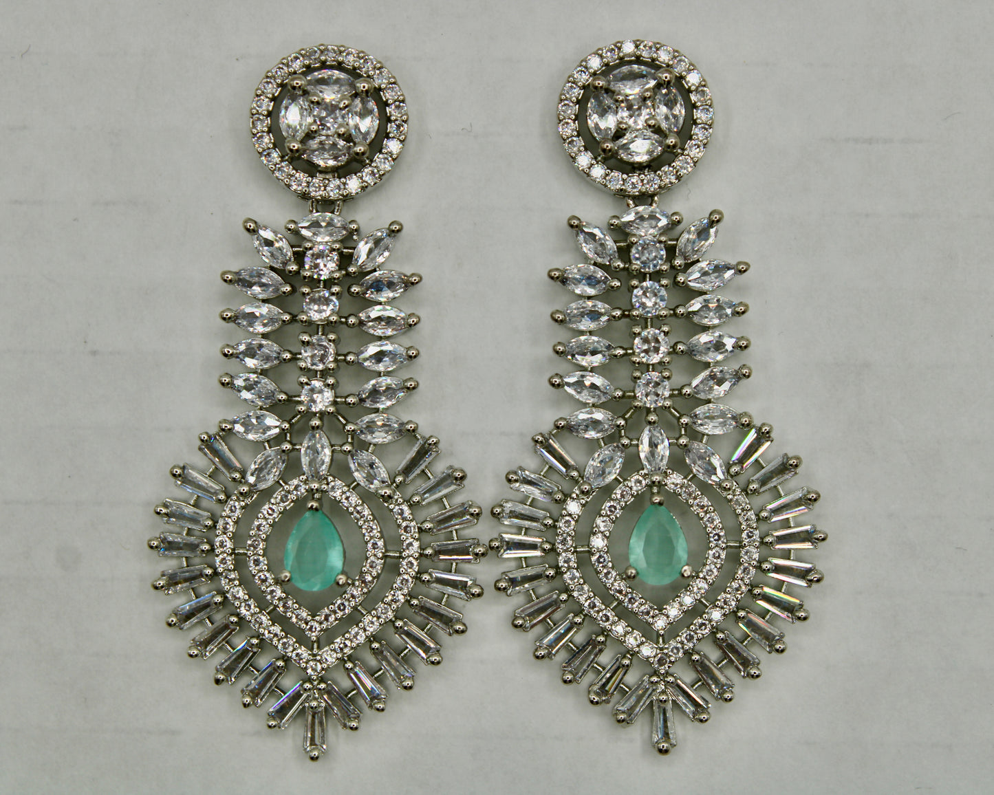 Cubic Zirconia Earrings - E7023