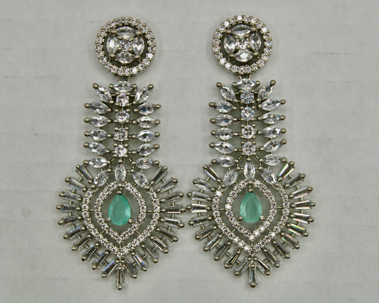 Cubic Zirconia Earrings - E7023