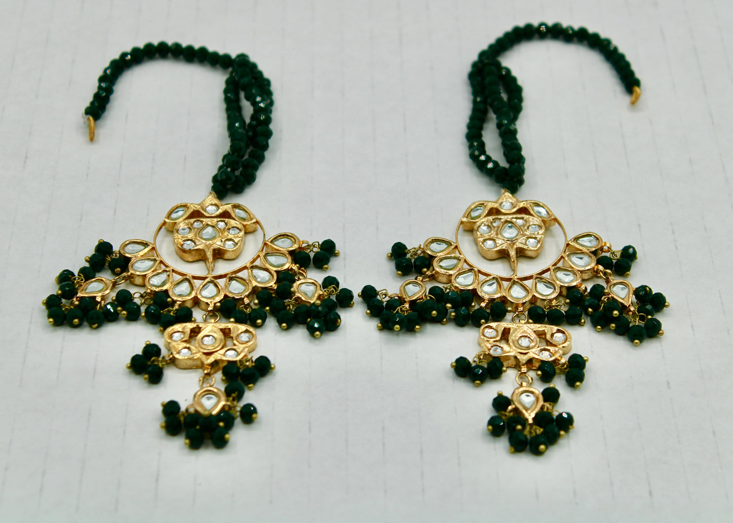 Thappa and Farshi Kundan Earrings - E7031