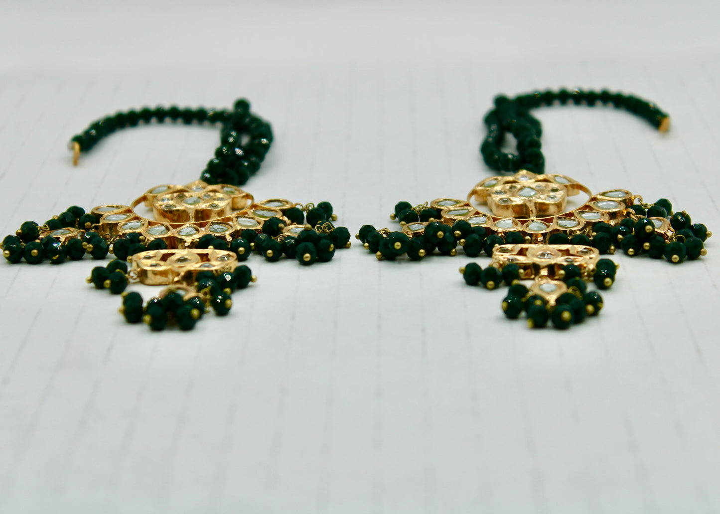 Thappa and Farshi Kundan Earrings - E7031