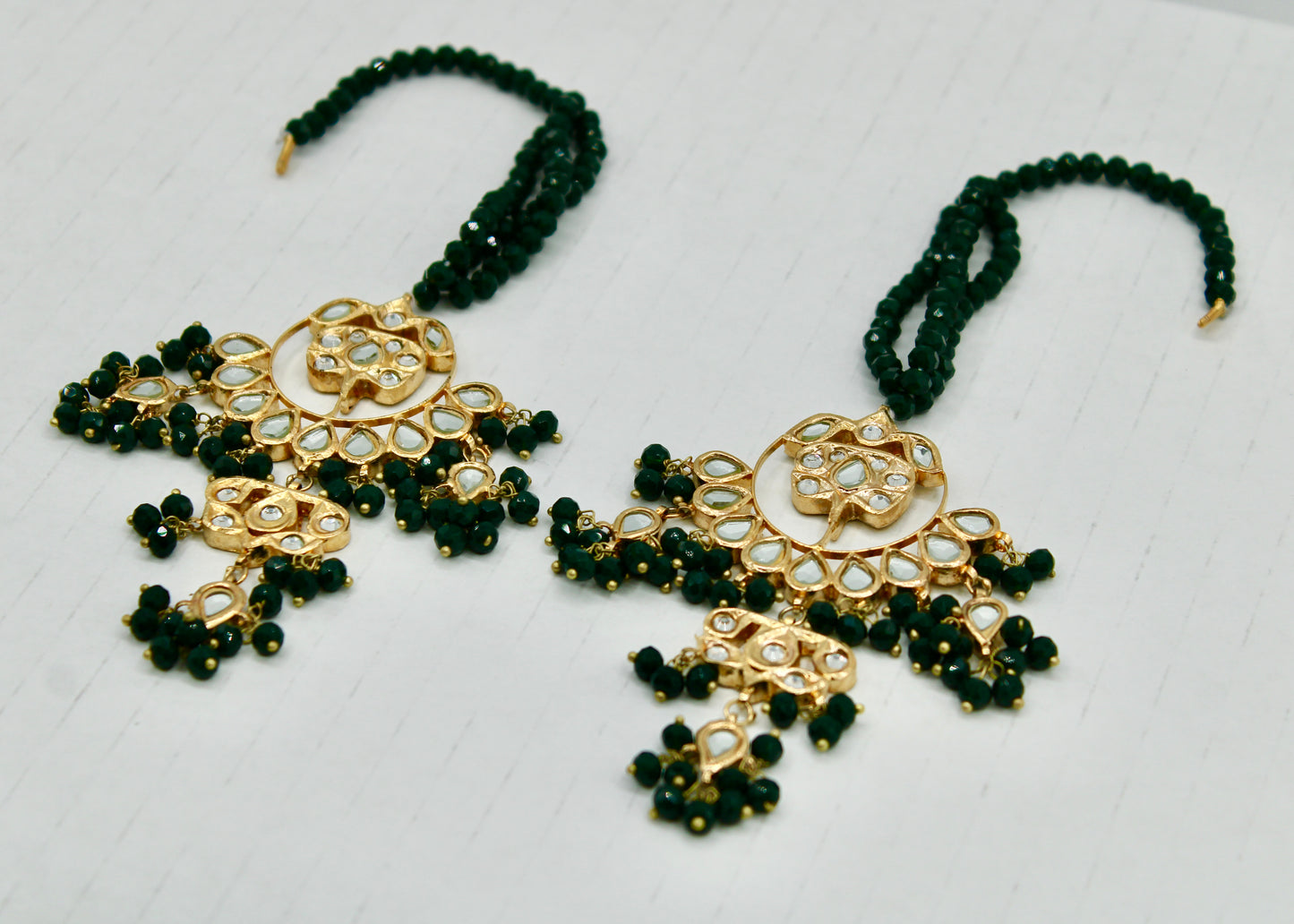 Thappa and Farshi Kundan Earrings - E7031