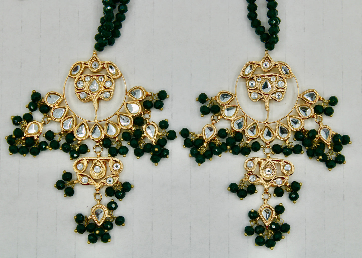 Thappa and Farshi Kundan Earrings - E7031