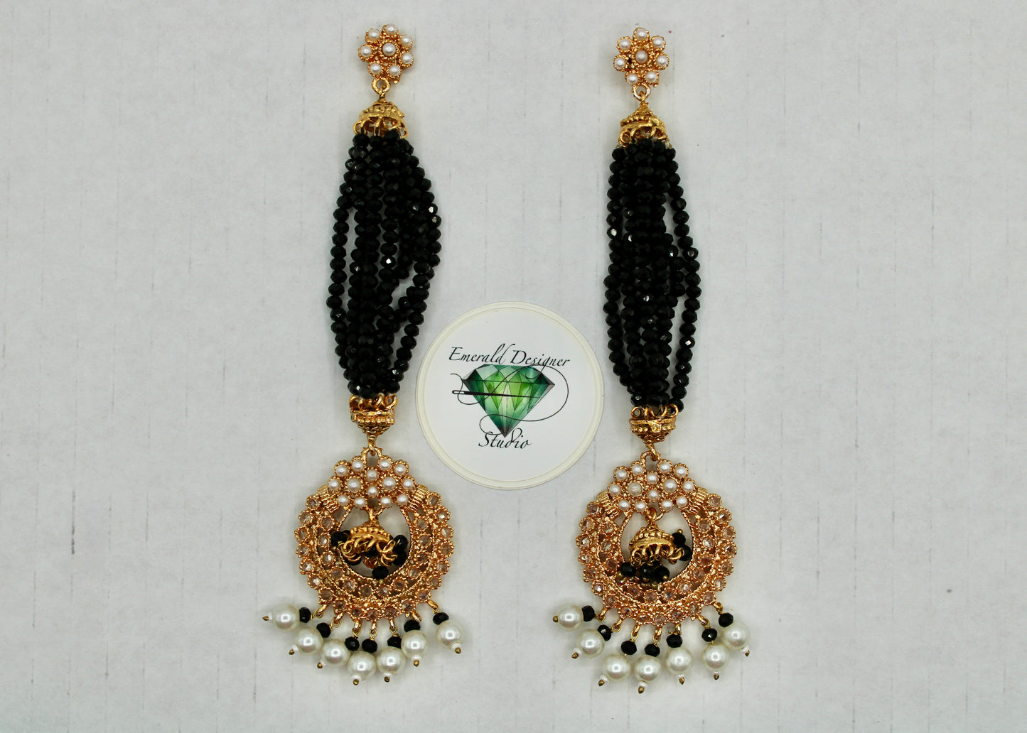 Crystal-Drop Earrings - E7029
