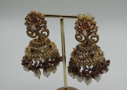 Manjoos Jhumki Set - E7027
