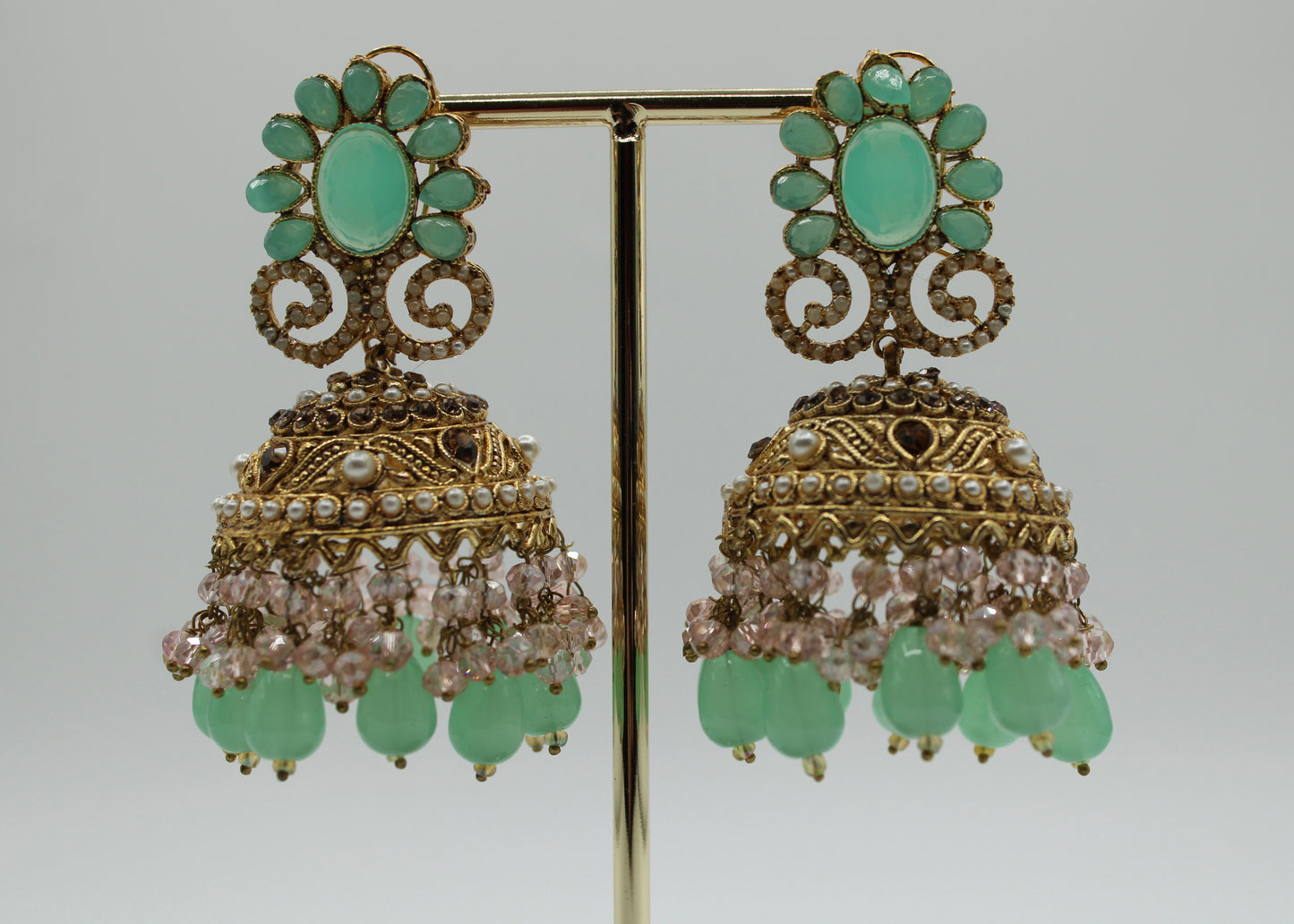 Manjoos Jhumki Set - E7027