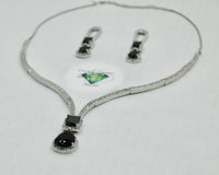 Cubic Zirconia Necklace Set - E857