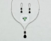 Cubic Zirconia Necklace Set - E857