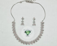 Cubic Zirconia Necklace Set - E871