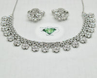 Cubic Zirconia Necklace Set - E2508