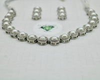 Faux Pearl Necklace Set - E796