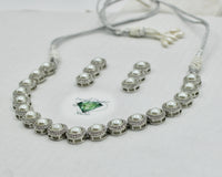 Faux Pearl Necklace Set - E796