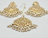 Hyderabadi Teeka Set With Faux Pearls - E1332