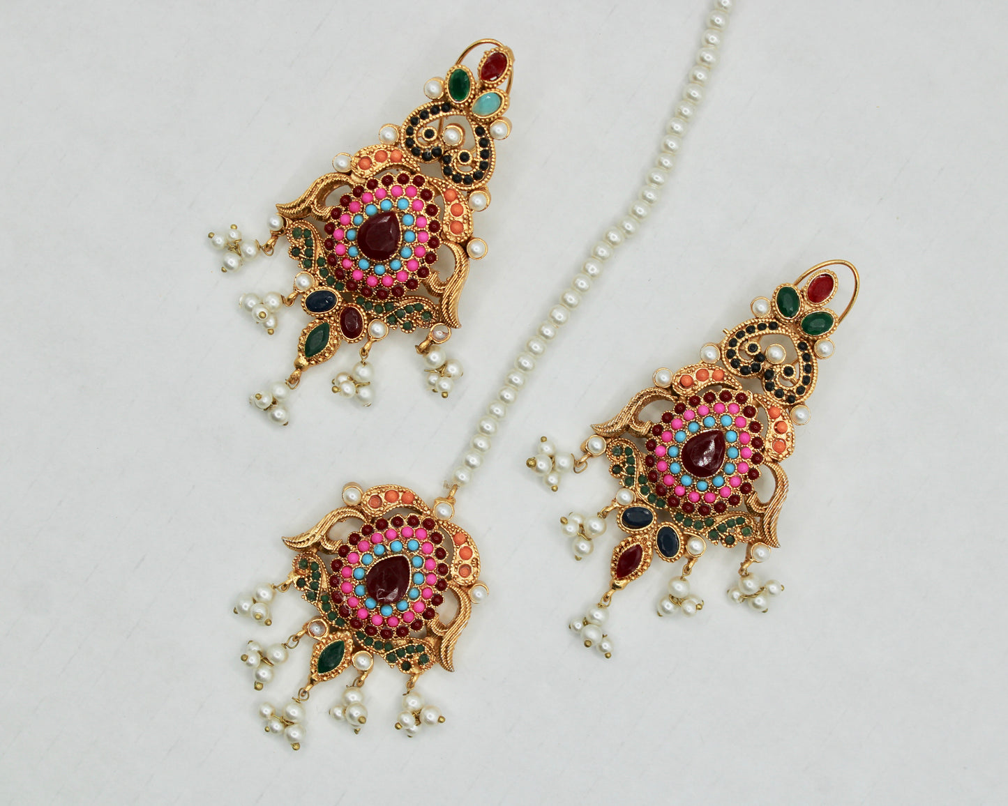 Rajwadi Teeka Set - E1329