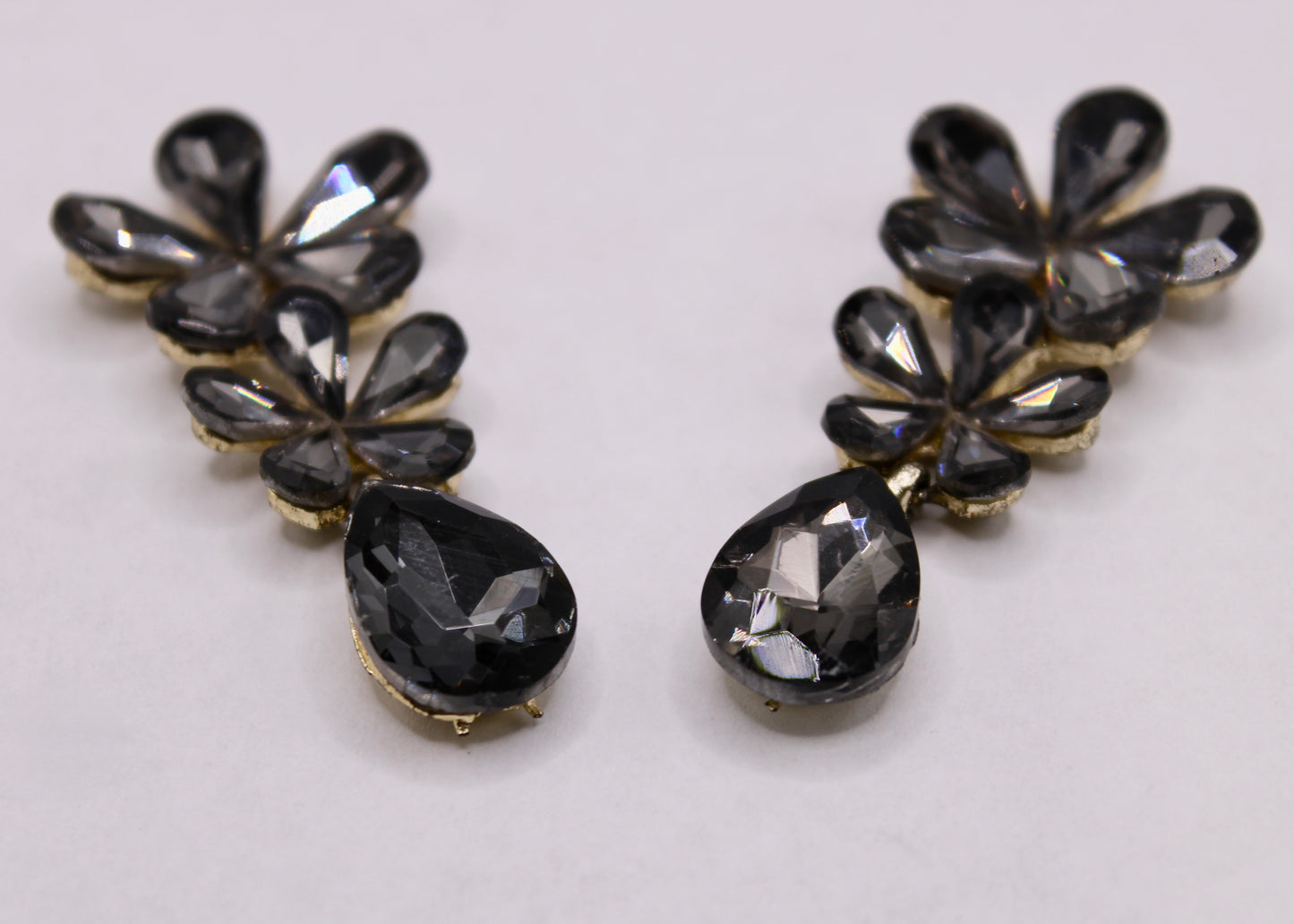 Floral Gemstone Earrings - E7087