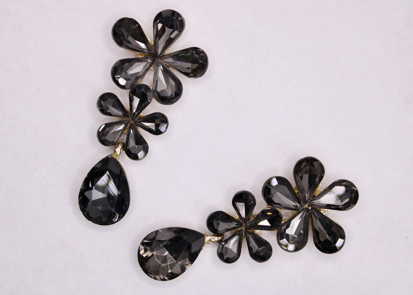 Floral Gemstone Earrings - E7087