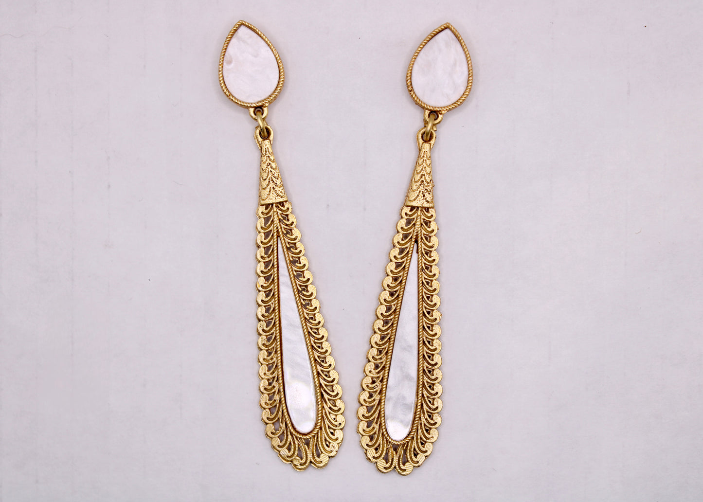 Matte Faux Opal Earrings - E7071