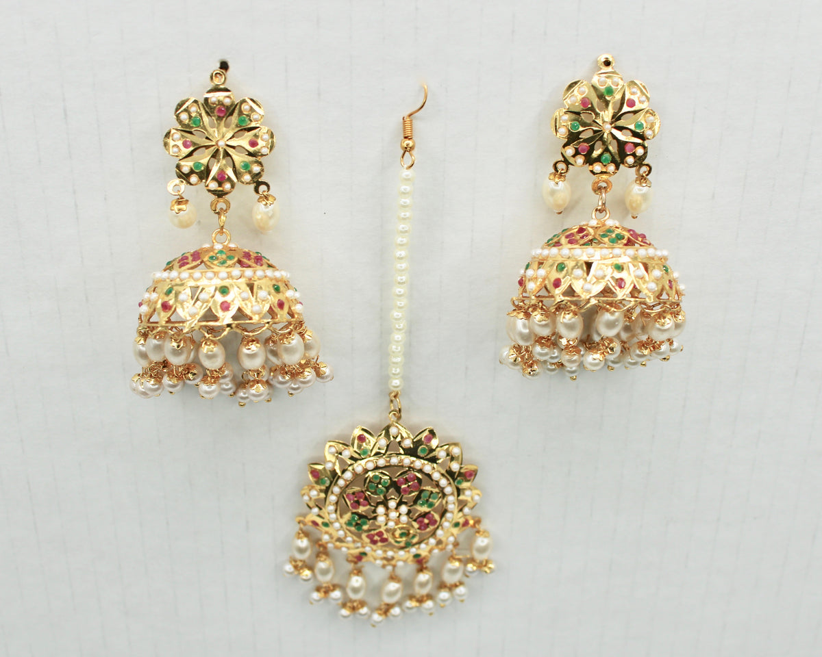 Hyderabadi Teeka Set - E1312