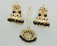 Faux Pearl Punjabi Teeka Set - E778