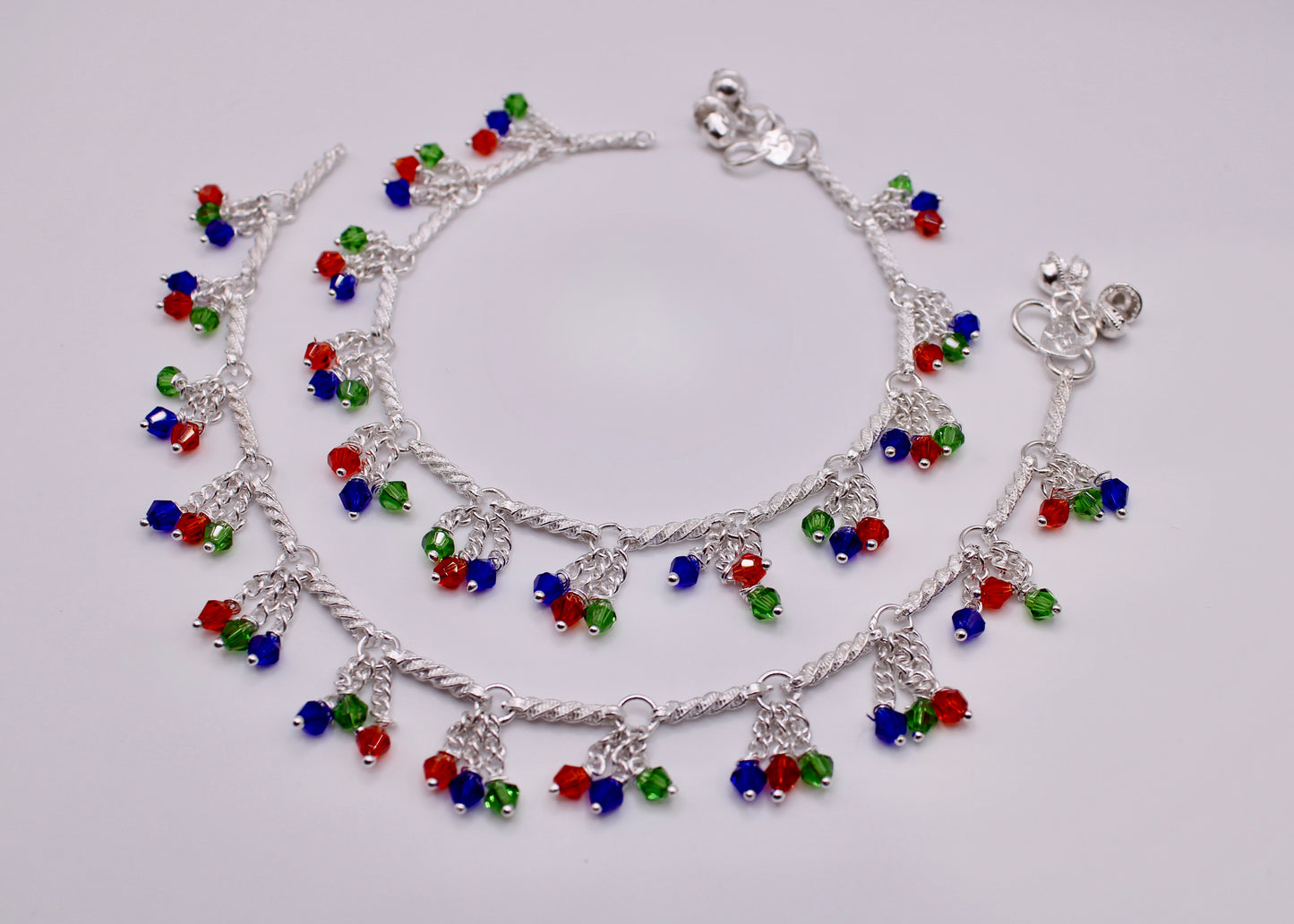 Faux Crystal Anklets - E7063