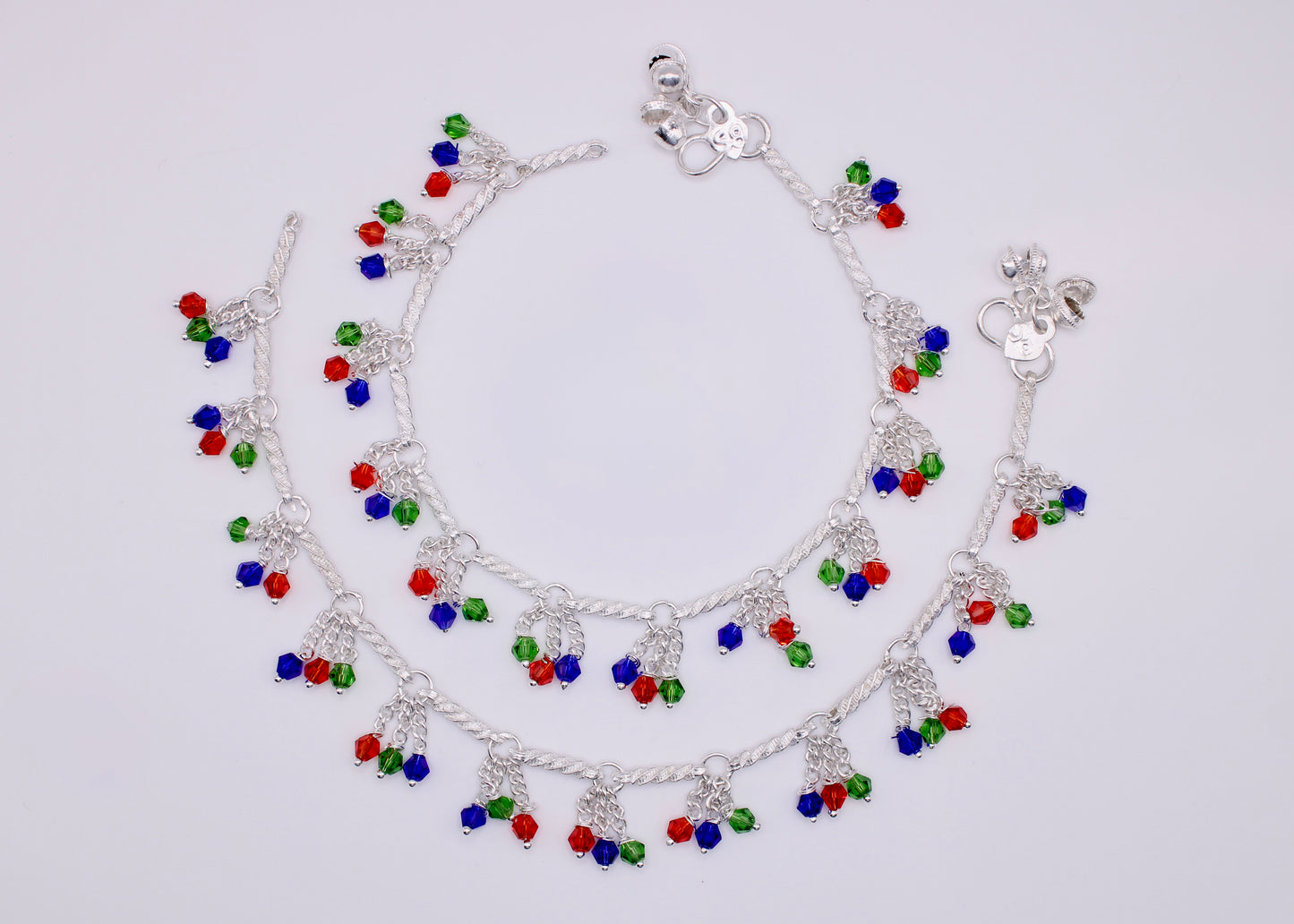 Faux Crystal Anklets - E7063