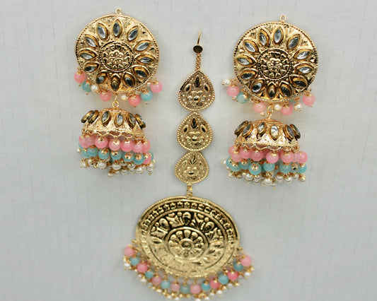 Traditional Punjabi Teeka Set - E1313