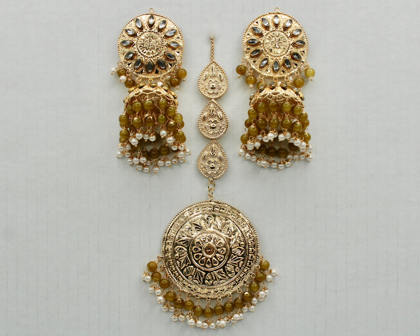 Traditional Punjabi Teeka Set - E1313
