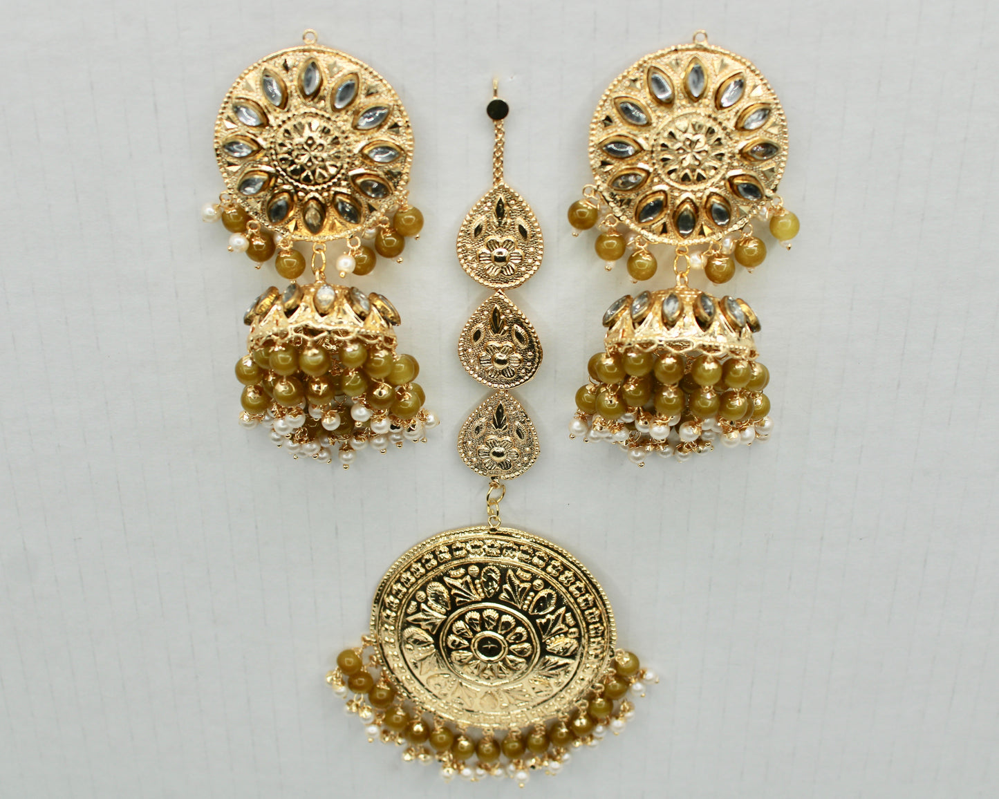 Traditional Punjabi Teeka Set - E1313