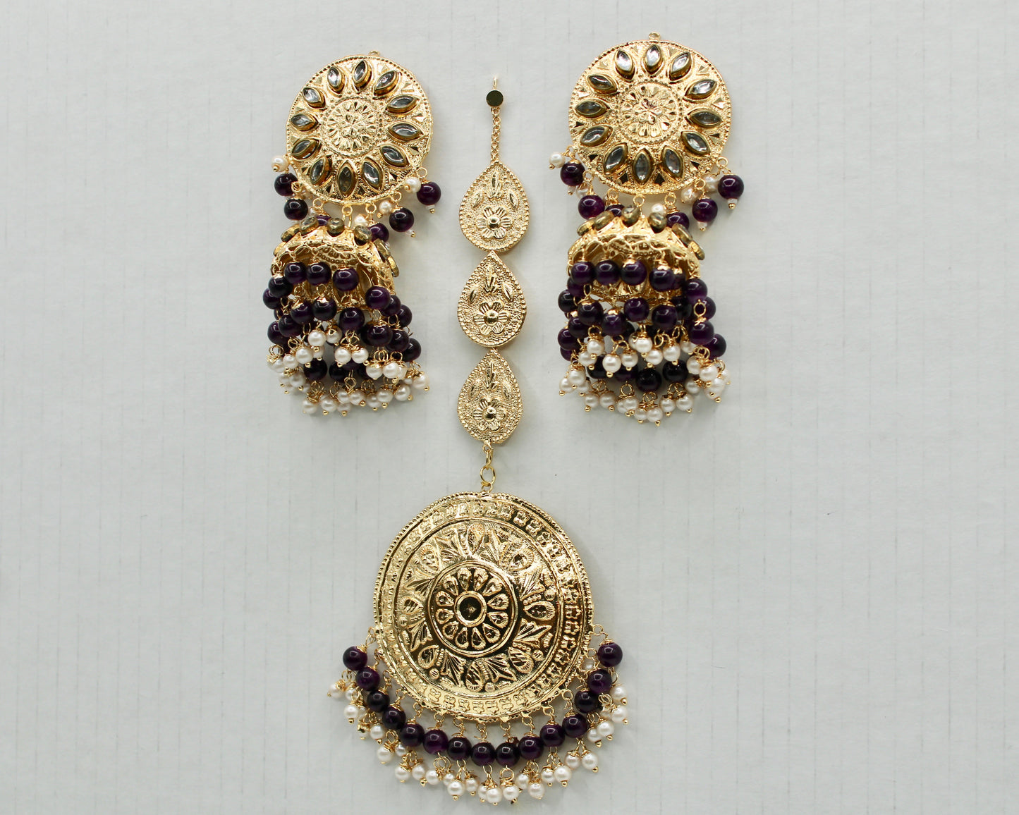 Traditional Punjabi Teeka Set - E1313