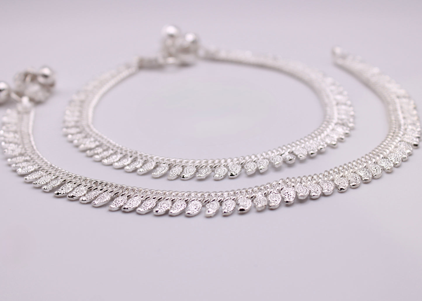 Ghungroo Anklets with Apliqués - E7061