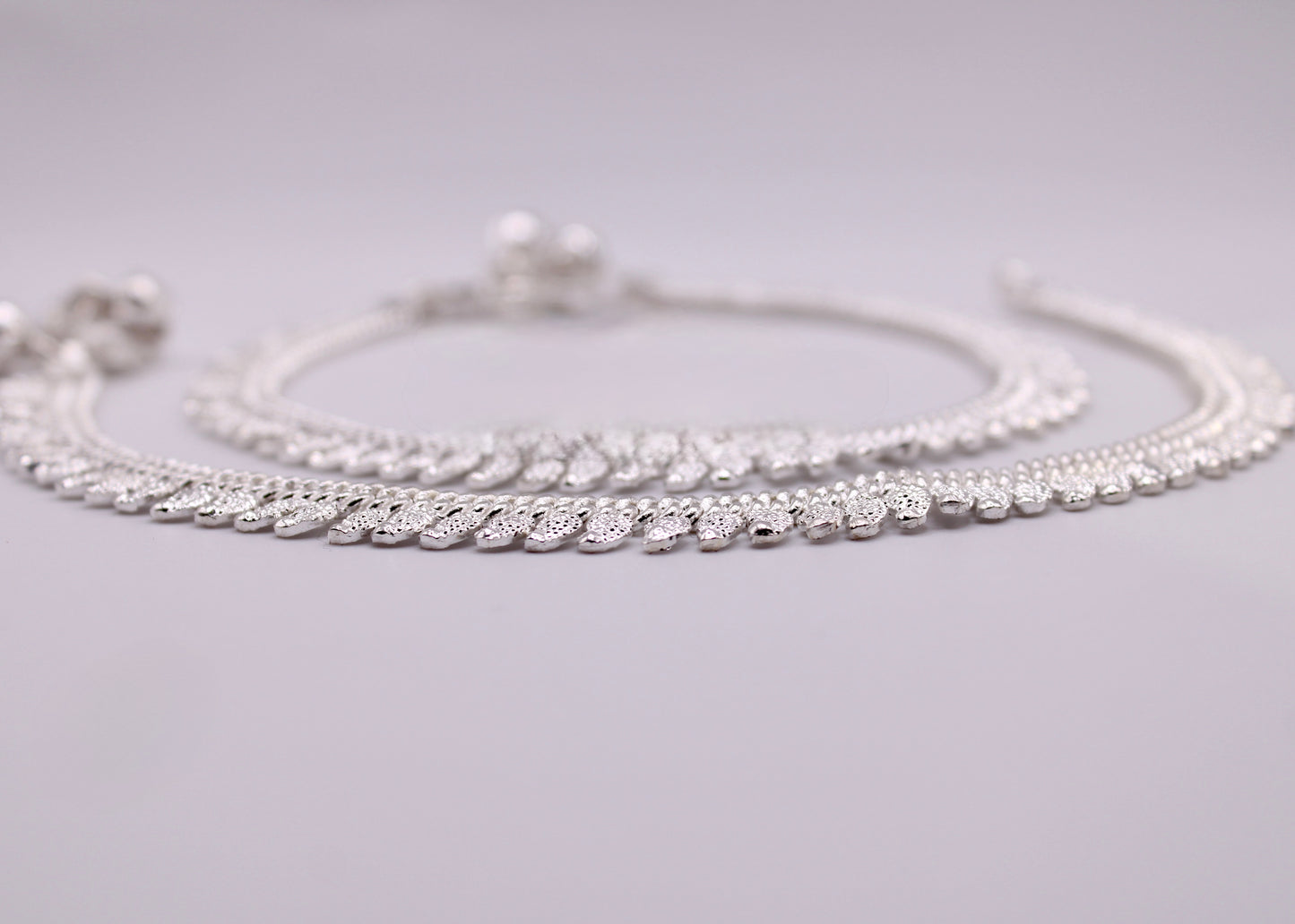 Ghungroo Anklets with Apliqués - E7061