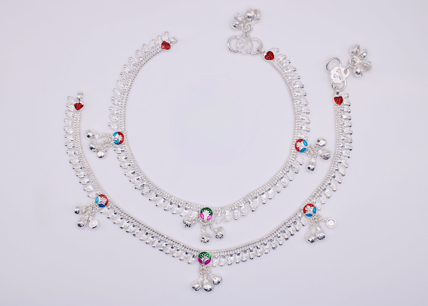 Hand-Painted Ghungroo Anklet - E7060
