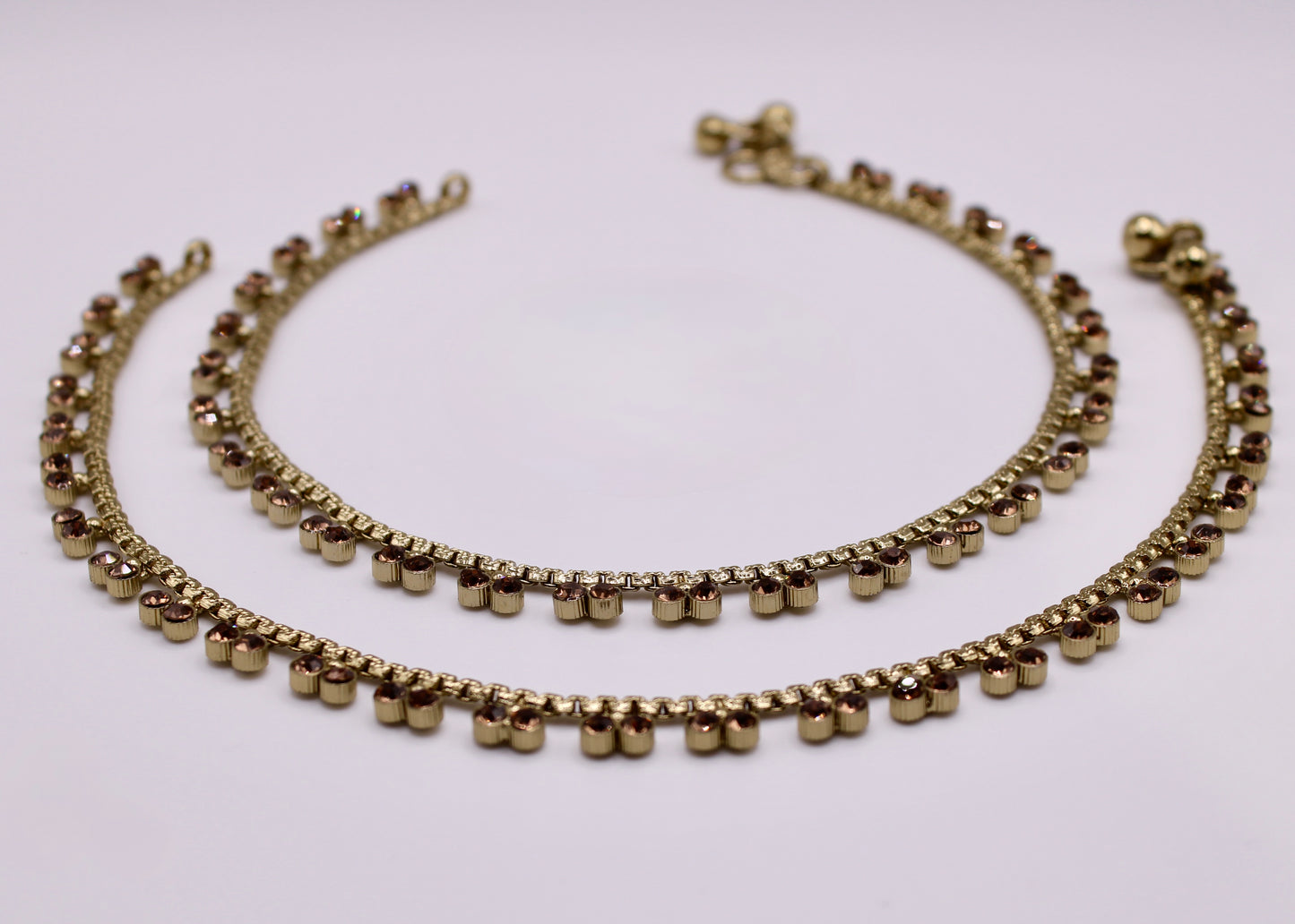 Cubic Zirconia Anklet - E7052