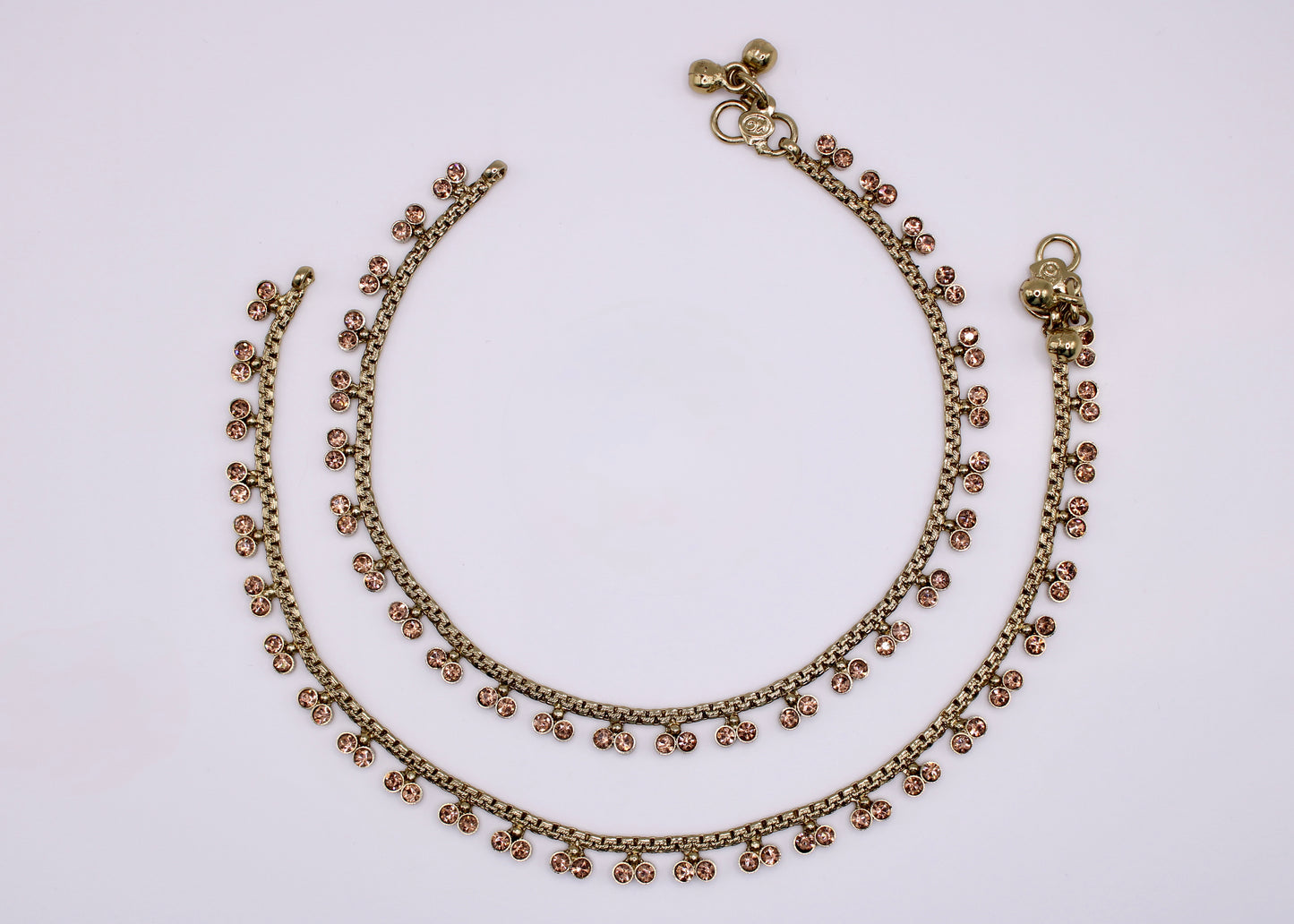 Cubic Zirconia Anklet - E7052