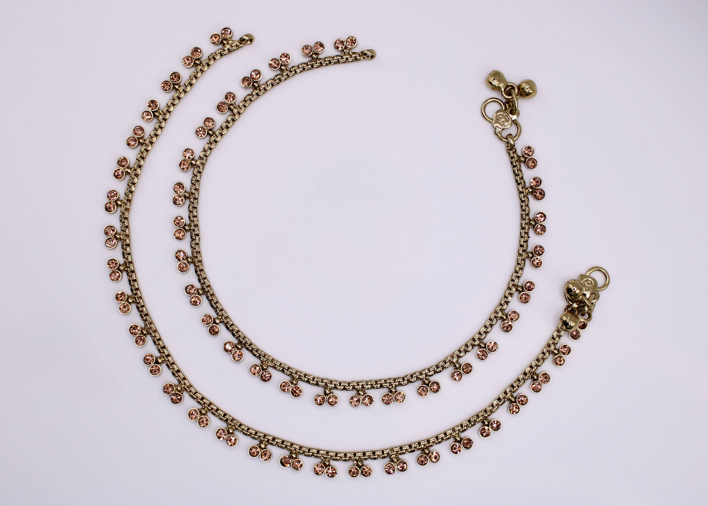 Cubic Zirconia Anklet - E7052