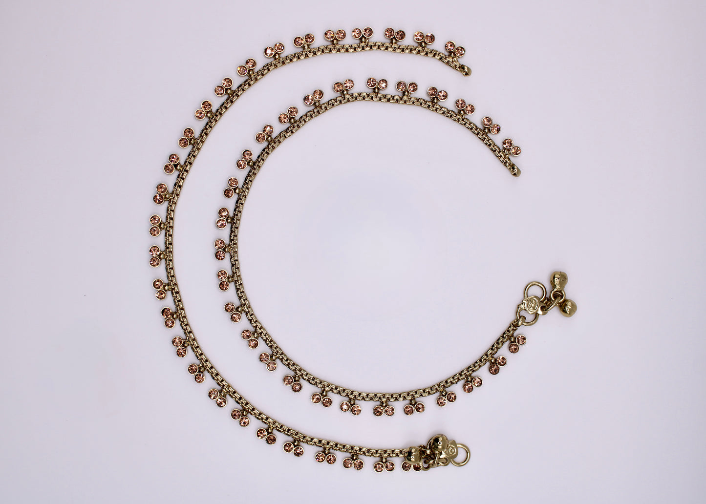 Cubic Zirconia Anklet - E7052