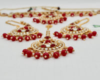 Sheesha Kundan Choker Necklace Set - E1407