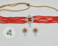 Baani Choker Necklace Set - E1362