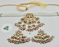 Sheehsa Kundan Choker Necklace Set - E1360