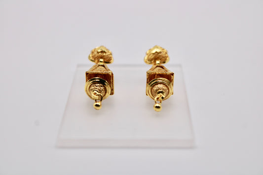 Gold-Tone Jhumkis - E1233