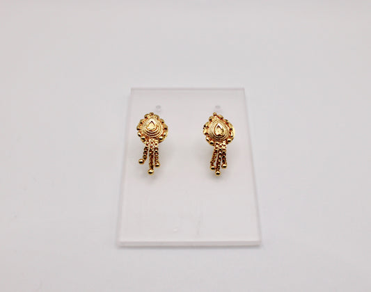 Gold-Tone Earrings - E1231