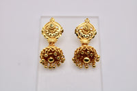 Gold Tone Jhumki - E1242