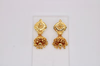 Gold Tone Jhumki - E1242