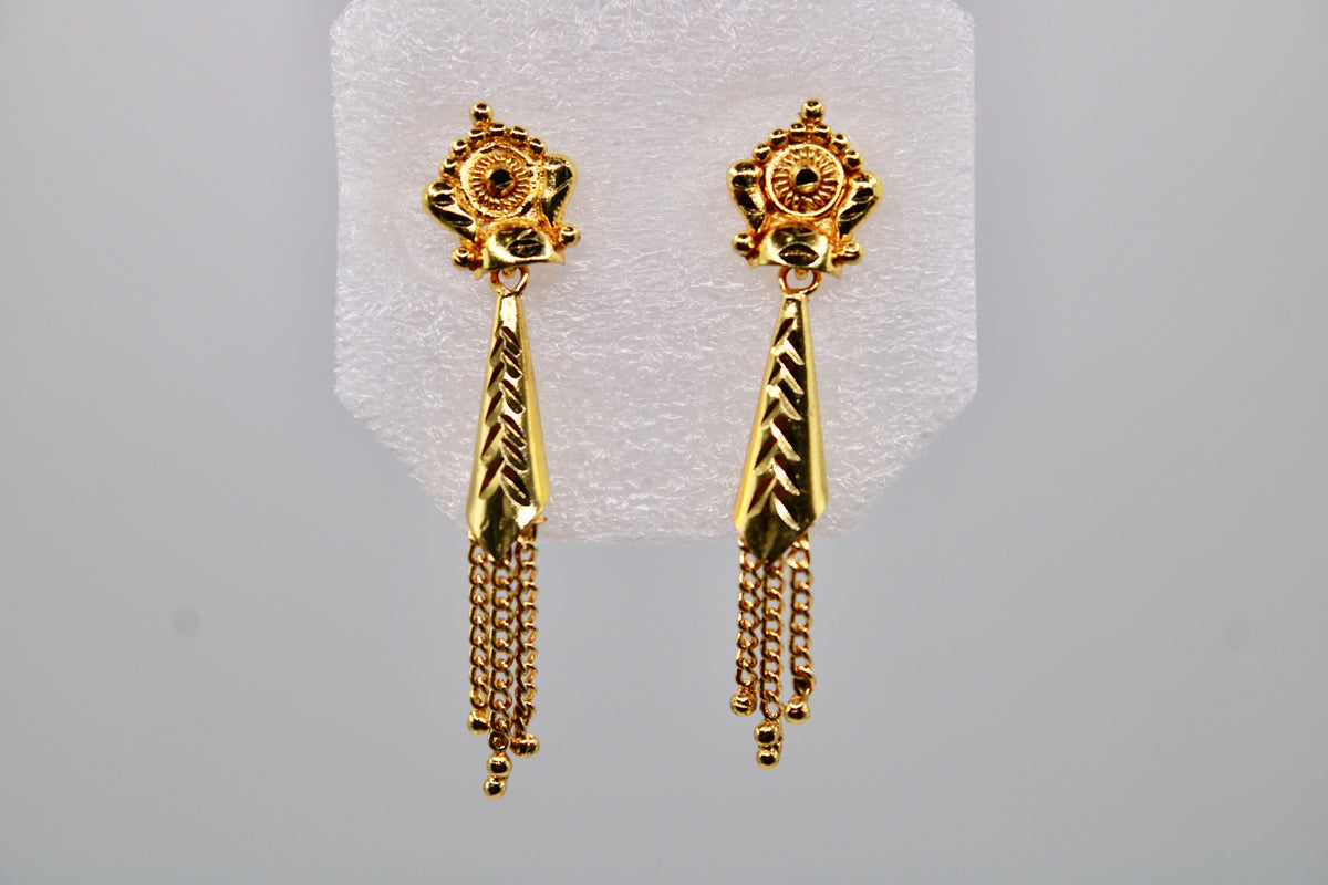 Gold-Tone Earring - E1243